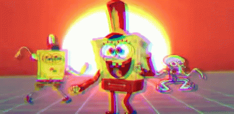 Squidward With Spongebob Dancing Edit GIF