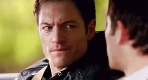 Gadreel Squint Look GIF