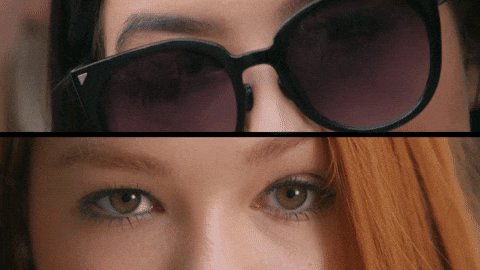 Squinting Eyes Kim Possible Movie GIF