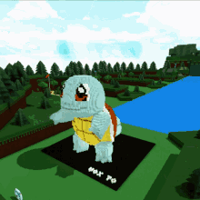Squirtle On Game GIF