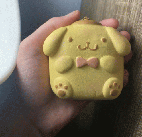 Squish Cute Bear Toy GIF