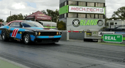 Srt Demon Drag Challenger GIF