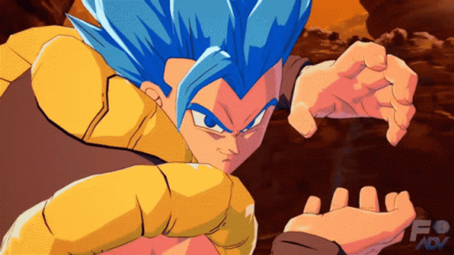 Ssb Gogeta Destruction Attacked GIF