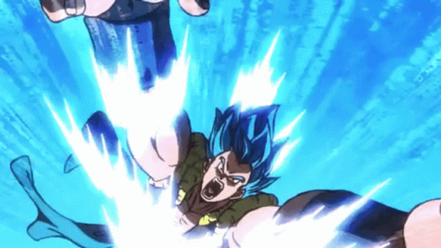 Ssb Gogeta Explosion Fight GIF