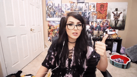 Sssniperwolf Counting Vlogging GIF