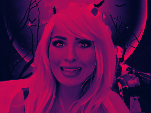 Sssniperwolf Halloween Creepy Animation GIF