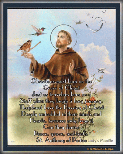 St. Anthony Of Padua GIF