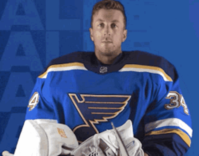St Louis Blues Jake Allen Gif GIF