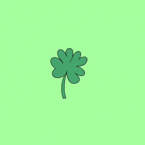 St Patricks Day Birthday Rainbow Greeting GIF