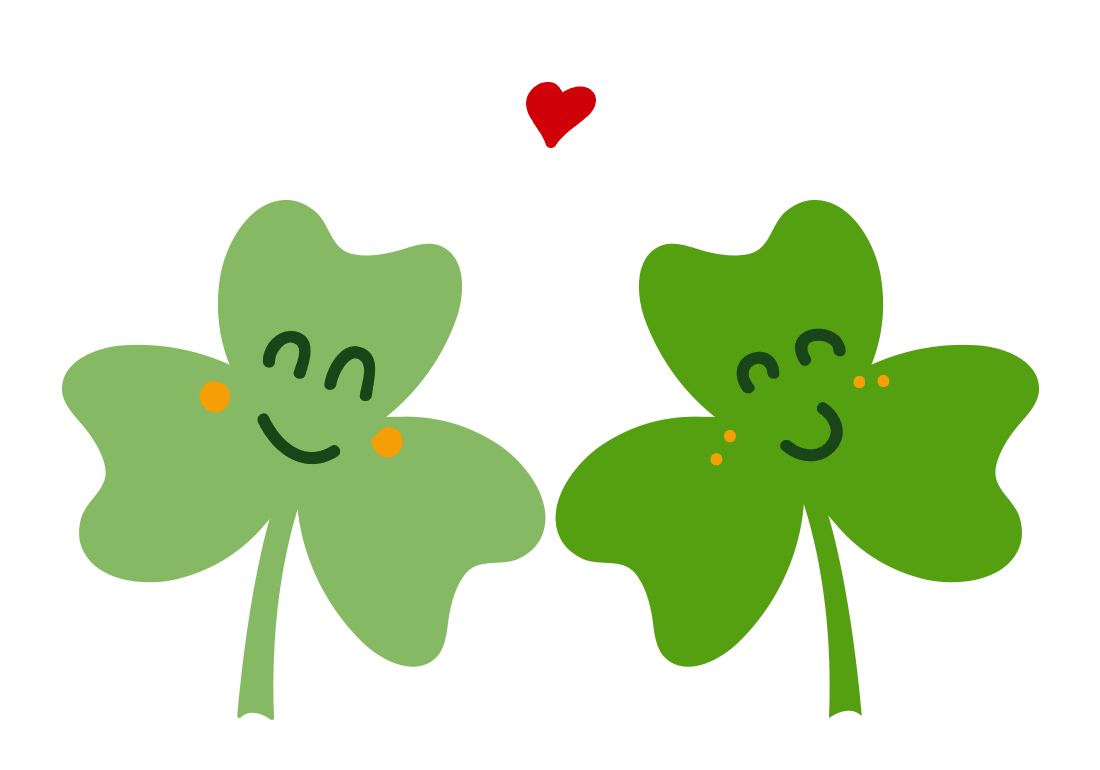 St Patricks Day Pumping Heart GIF