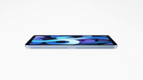 Stack Of IPads Including Blue GIF