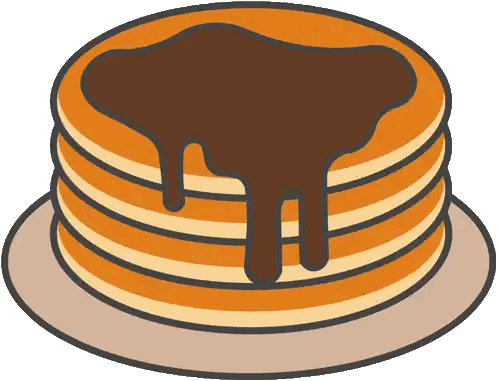 Stack of Pancakes With Syrup