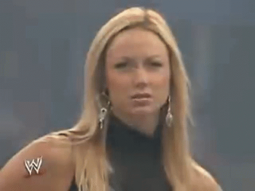 Stacy Keibler Disappointed Look GIF