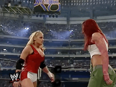Stacy Keibler Fierce Look GIF