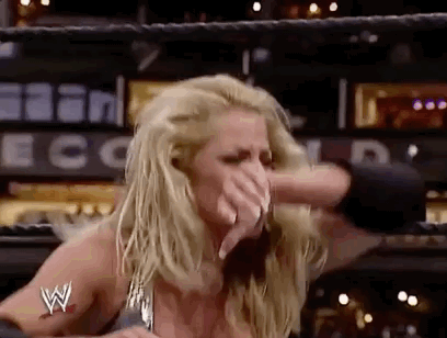 Stacy Keibler Overjoy Moment GIF