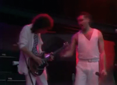 Stage Singer Musician Fist Pump GIF