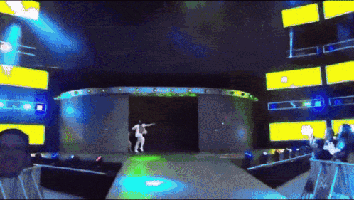 Stage With Many Lights GIF
