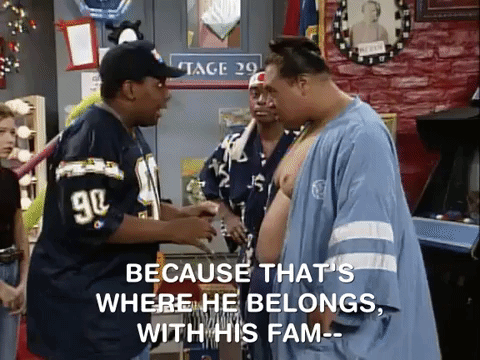 Staged Being Pushed GIF