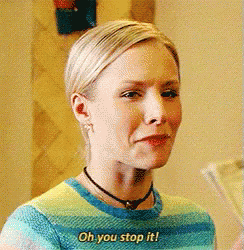 Stahp Coy Kristen Bell GIF