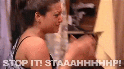 Stahp Emotional Sammi Giancola GIF