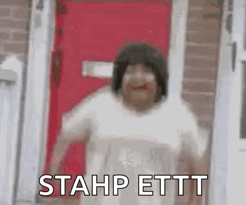 Stahp Melo Dramatic Black Lady GIF