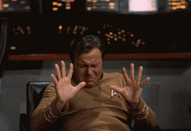 Stahp William Shatner Star Trek GIF