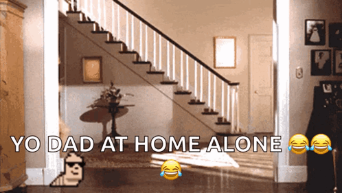 Staircase With Yo Dad at Home Alone