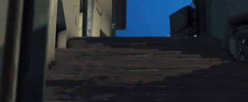 Stairs Leading To Blue Sky GIF