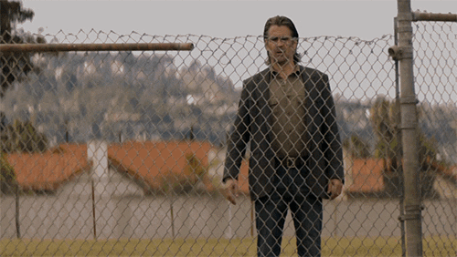 Stalking Collin Farrell True Detective GIF