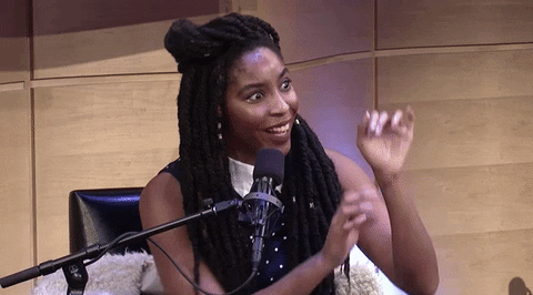 Stalking Mime Jessica Williams GIF