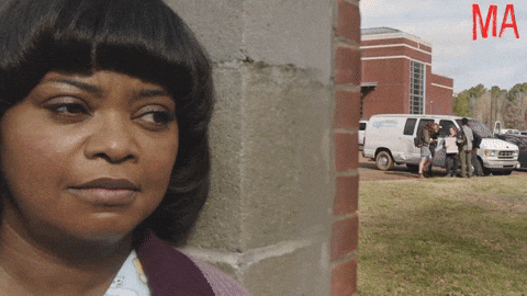 Stalking Octavia Spencer Sinister Smile GIF