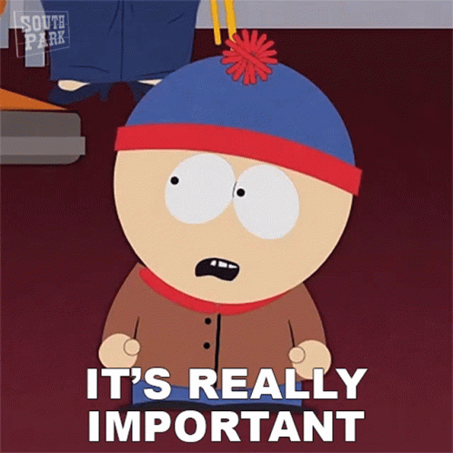 Stan Marsh Important Thought GIF