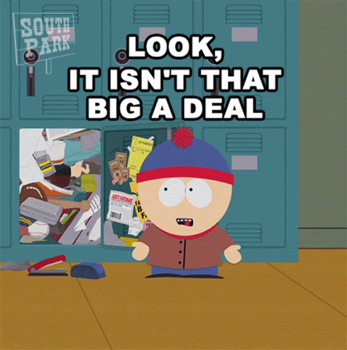 Stan Marsh in Front of Locker