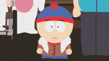Stan Marsh Looking Around GIF