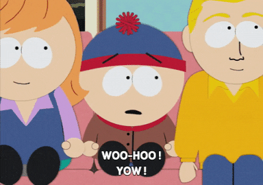 Stan Marsh Mormon Book Curious GIF