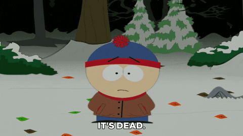 Stan Marsh Outside It's Dead GIF