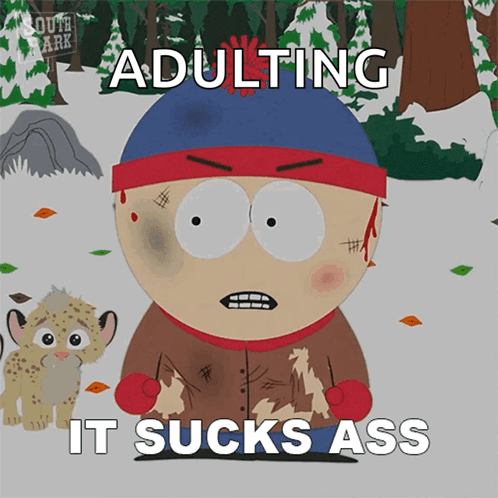 Stan Marsh South Park Tells Leopard It Sucks Ass GIF