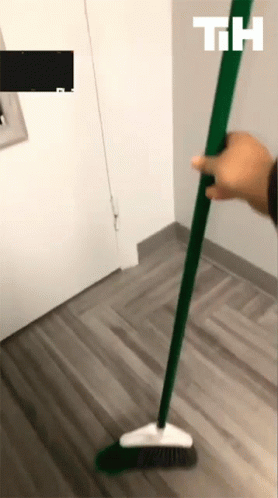 Stand Up Broom GIF