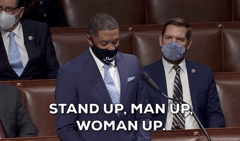 Stand Up Cedric Mond GIF