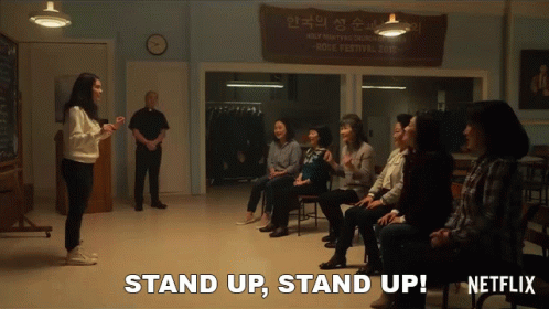 Stand Up Scene All Together Now Netflix GIF