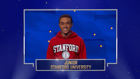 Standford University Representative Smile And Wave GIF