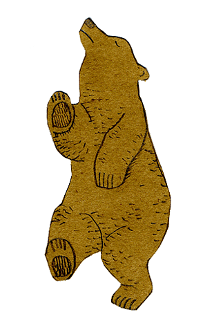 Standing Bear Kick Dance GIF