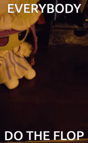 Standing Doll Flop GIF
