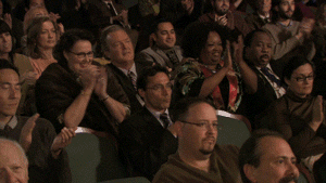Standing Ovation Lazy Stanley Hudson The Office GIF