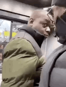 Stanger Man Giving Mean Mug GIF