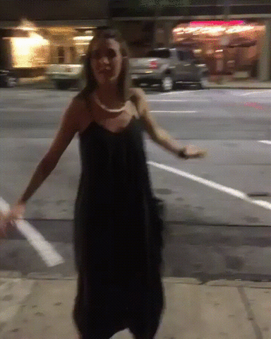 Stanky Leg Dab Girl GIF