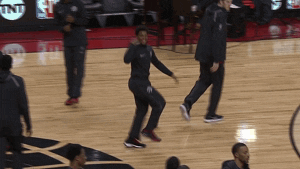 Stanky Leg Toronto Raptors Dance GIF