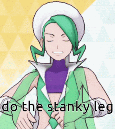 Stanky Leg Wallace Pokemon GIF