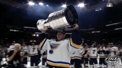 Stanley Cup Jordan Binnington St Louis Blues GIF