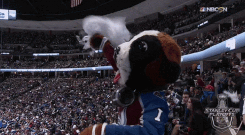 Stanley Cup Playoffs Mascot Dancing
